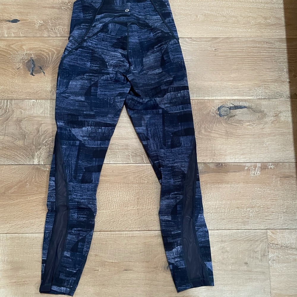 Blue Lululemon Leggings